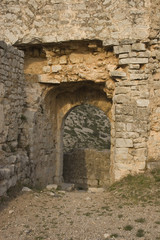 Fototapeta na wymiar Puerta castillo 2
