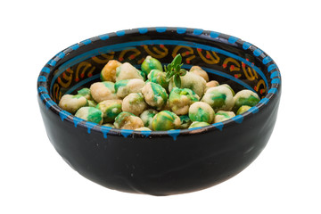 Crispy green peas