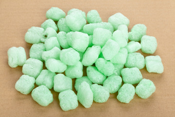 Corn starch packaging material