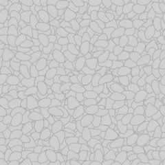 Seamless White Stones Background
