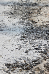rough concrete surface
