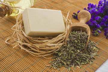 Obraz premium Natural soap