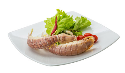 Boiled Spiny lobster