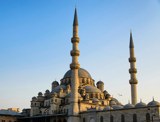 Fototapeta na wymiar La nouvelle mosquée d'Istanbul