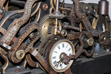 church clock machinery
