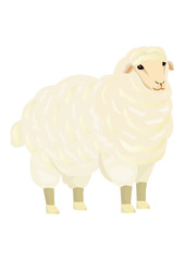 ヒツジのイラスト