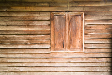 Old wooden windows
