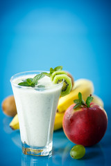 sweet fruit smoothie