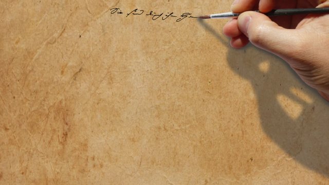 Handschrift schreiben antik Goethe Schrift alt alte