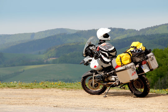 Fototapeta Reiseenduro
