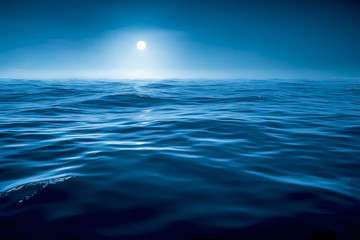 Plakaty  dark blue ocean