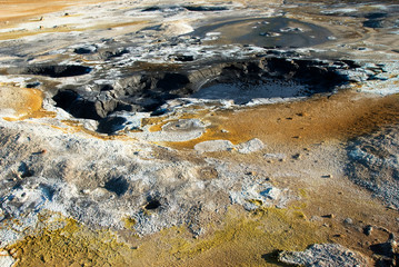 Hot mud in Namafjall