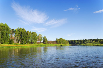 Chusovaya river