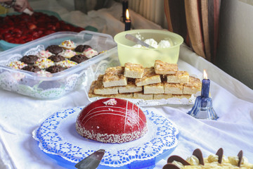 Cakes at a party