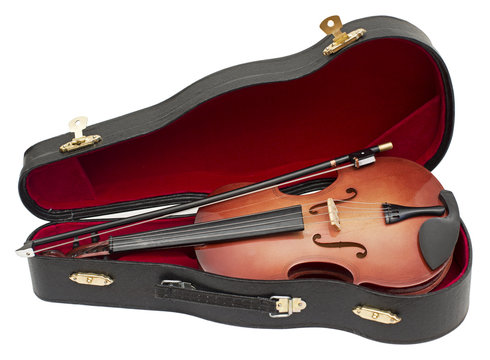 wood violin