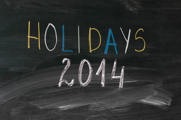 Holidays 2014