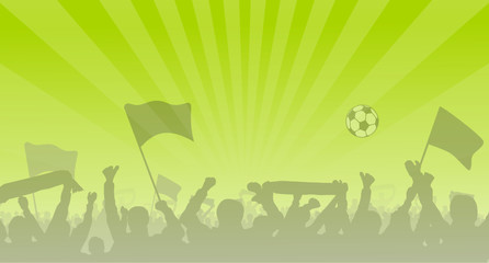 Fussball-Fans © SimpLine