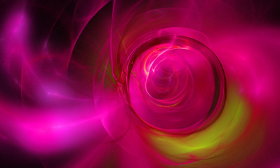 pink fractal abstract illustration fantasy background