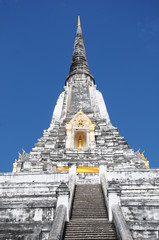 Fototapeta premium wat Phukhao Thong, temple in Ayutthaya , Thailand
