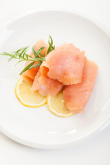 Smoked salmon