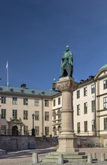Fototapeta na wymiar statue of Birger Jarl, Stockholm