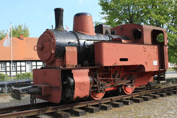 Naklejka premium Borsiglokomotive auf Gut Groß Behnitz