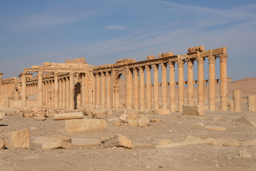 Obraz premium ruins of palmyra