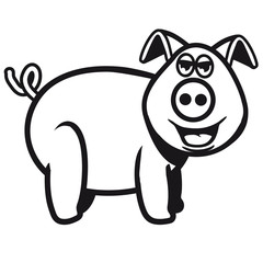 Schwein doof witzig