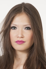 Fototapeta premium portrait of a beautiful young woman