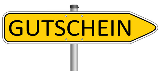 Gutschein Schild  #140505-svg03