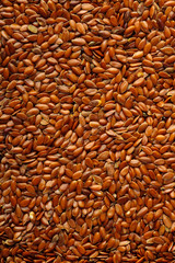 Healthy diet. Flax seeds linseed as natural food background