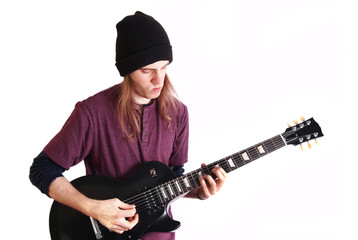 Obraz premium Rock musician.