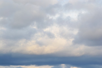 Obraz premium Clouds at evening