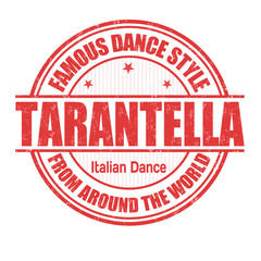 Tarantella stamp