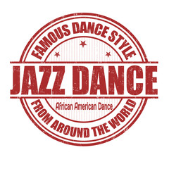 Jazz dance stamp
