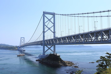 Onaruto Bridge in Tokushima, Japan