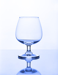 empty wine glass
