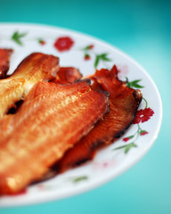 Fillet of rainbow trout