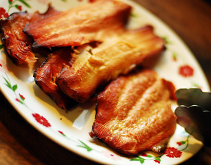 Fillet of rainbow trout