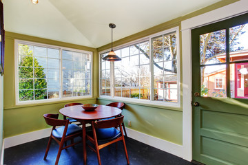 Small dining area