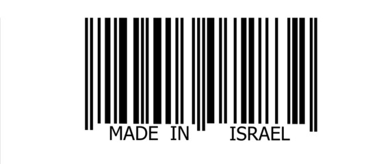 Made in Israel on barcode