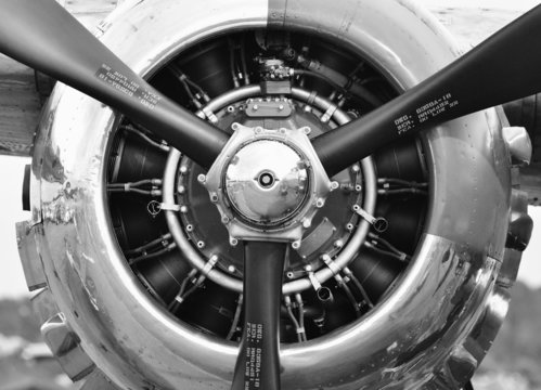 Airplane Propeller Engine © michaelfitz