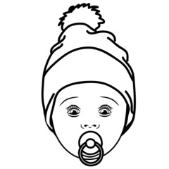 Baby süss niedlich mütze