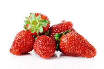 Strawberry isolated on white background
