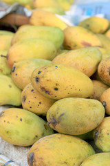 Ripe mango in the market