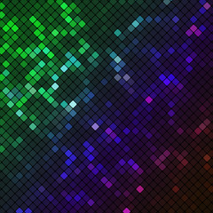 Abstract Geometrical Multicolored Background