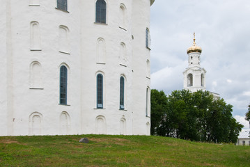 The St. George's (Yuriev) Monastery in Novgorod, Russia