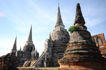 Fototapeta premium Wat Phra Sri Sanphet , Ayutthaya, Thailand