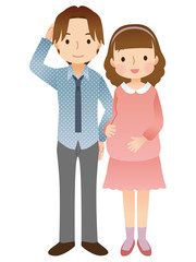 赤ちゃんのいる家族　妊娠