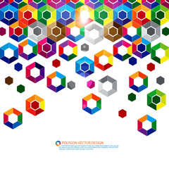 Polygon vector design
